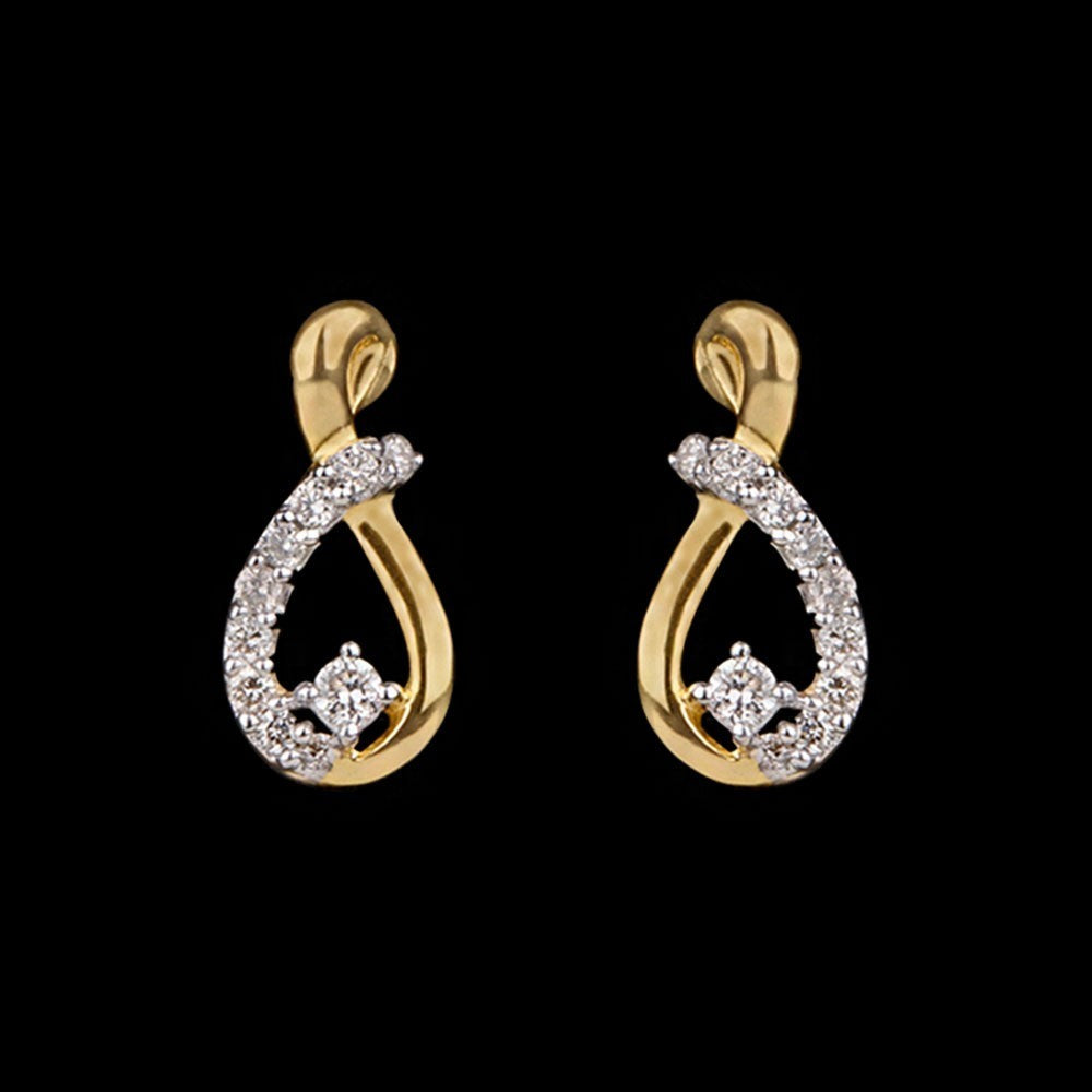 14K Yellow Gold Diamond Jewellery - 0.13ct SI-IJ