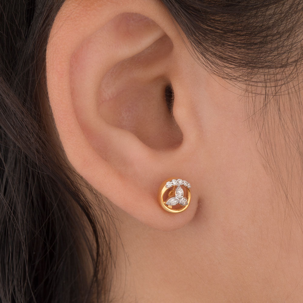14K Yellow Gold Diamond Jewellery - 0.12ct SI-IJ