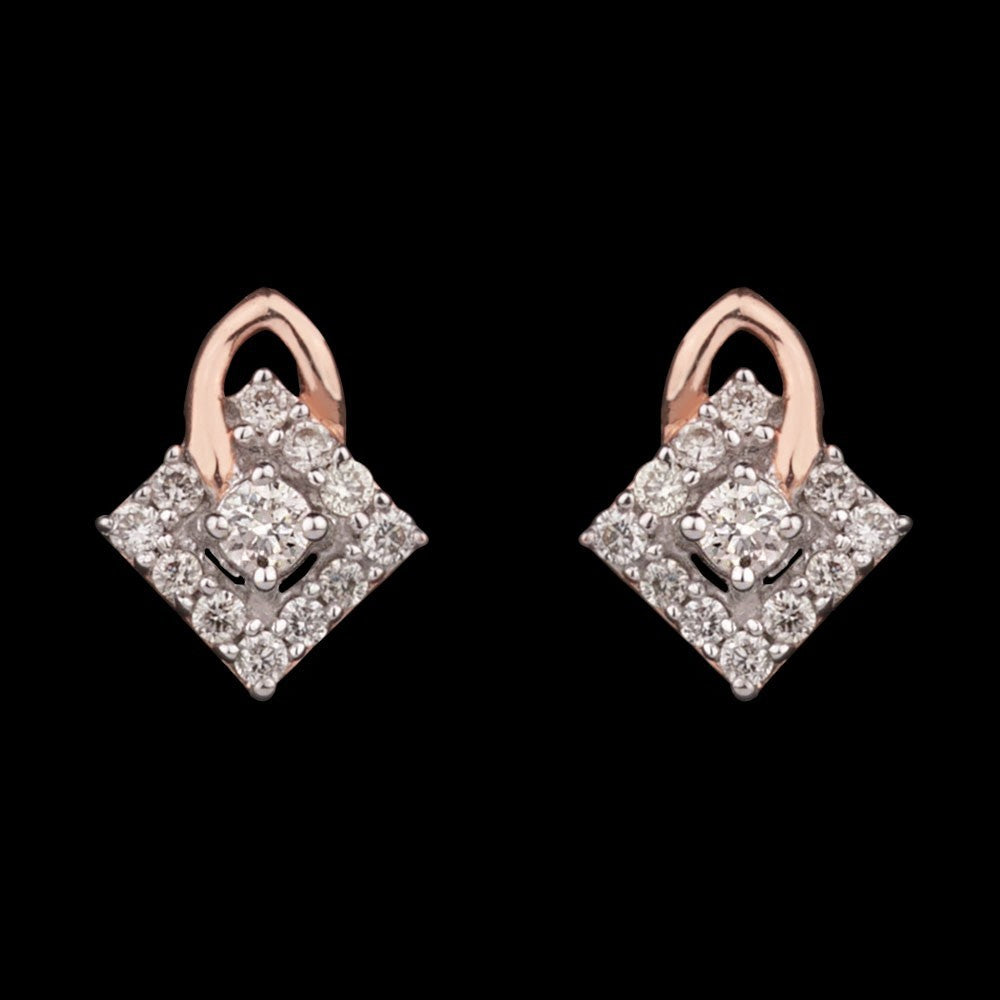 14K Rose Gold Diamond Jewellery - 0.17ct VVS-VS-HI