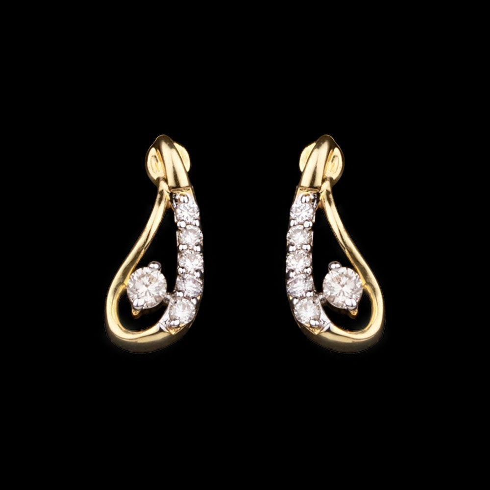 14K Yellow Gold Diamond Jewellery - 0.11ct SI-IJ