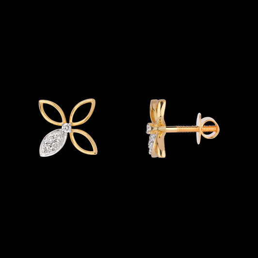 18K Yellow Gold Diamond Jewellery - 0.129ct VVS-VS-GH