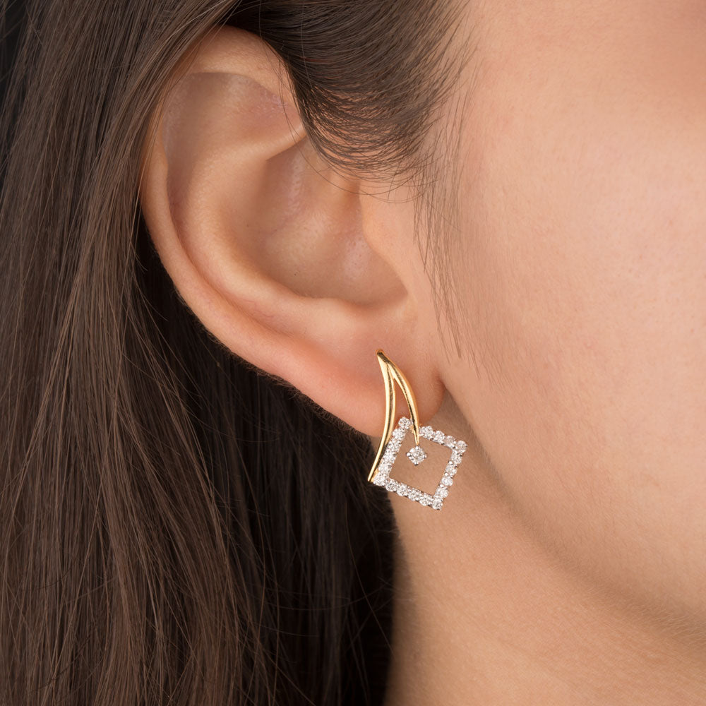 18K Yellow Gold Diamond Jewellery - 0.664ct VS-SI-GH