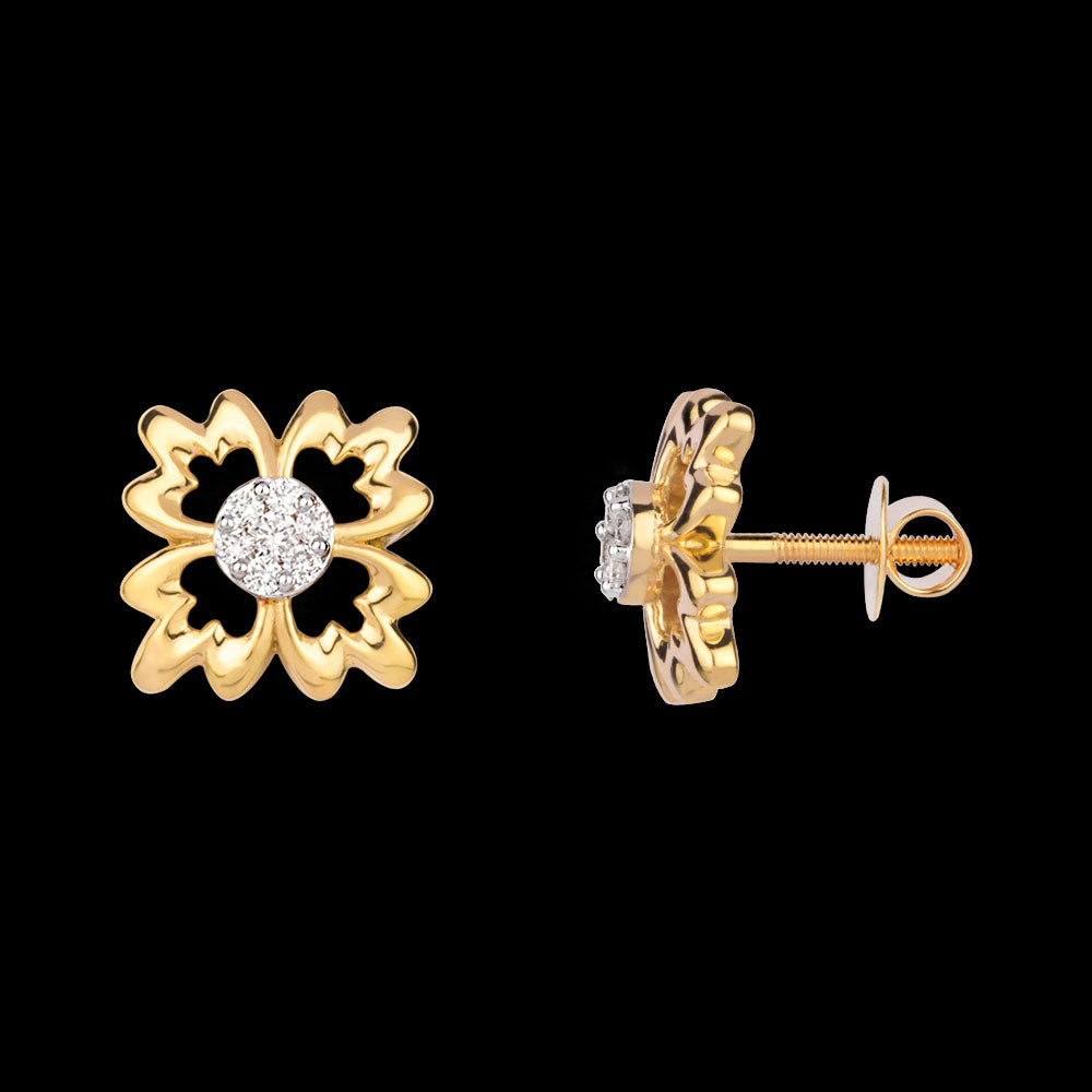 18K Yellow Gold Diamond Jewellery - 0.204ct VS-SI-GH