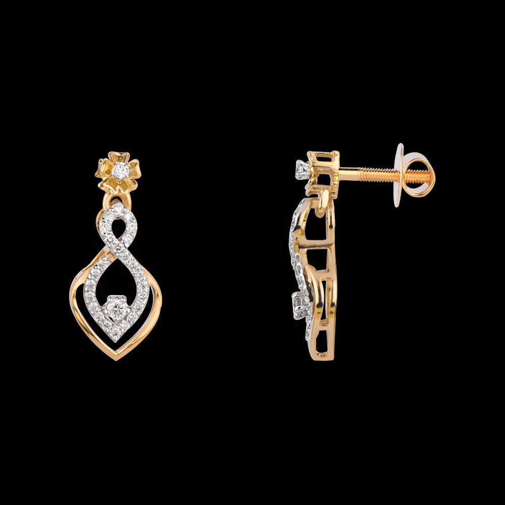 18K Yellow Gold Diamond Jewellery - 0.397ct VS-SI-GH
