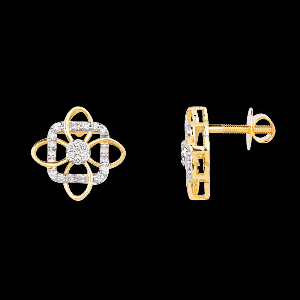 18K Yellow Gold Diamond Jewellery - 0.402ct VVS-VS-HI