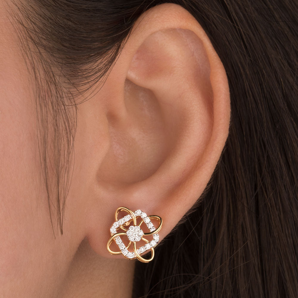 18K Yellow Gold Diamond Jewellery - 0.402ct VVS-VS-HI