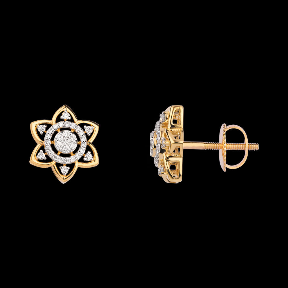 14K Yellow Gold Diamond Jewellery - 0.613ct VVS-VS-GH