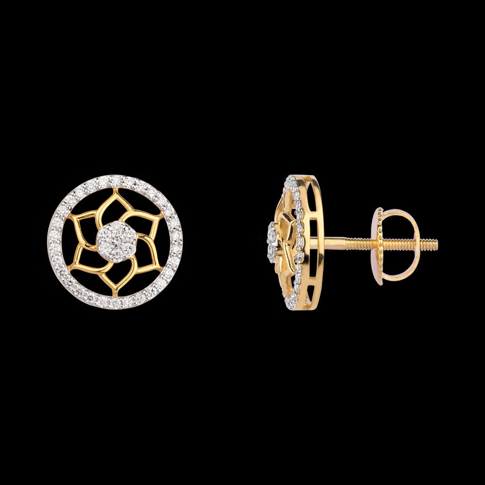 18K Yellow Gold Diamond Jewellery - 0.713ct VS-SI-GH