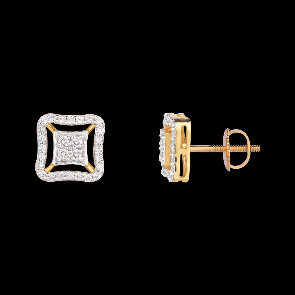 18K Yellow Gold Diamond Jewellery - 0.571ct VS-SI-HI