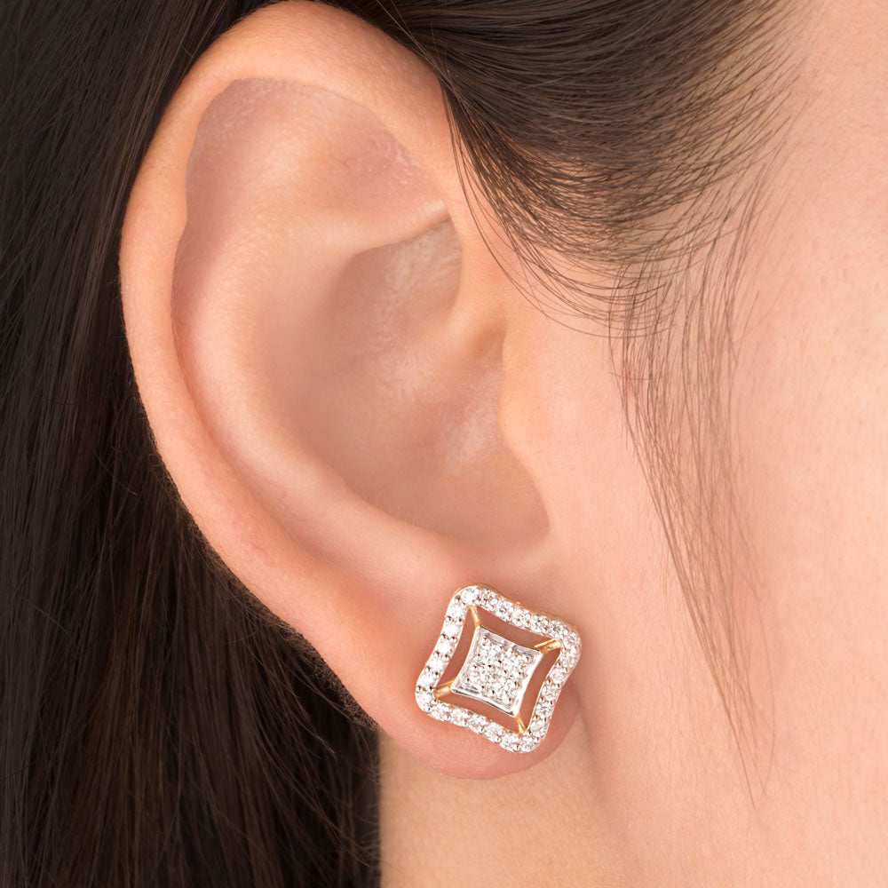 18K Yellow Gold Diamond Jewellery - 0.571ct VS-SI-HI