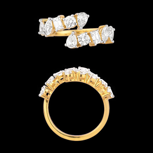 18K Yellow Gold Diamond Ring - 1.772ct VS-GH