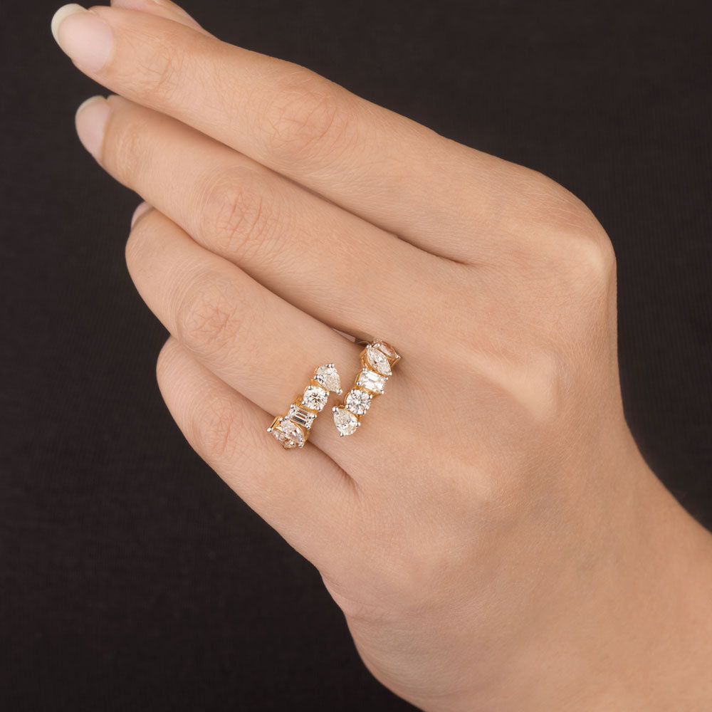 18K Yellow Gold Diamond Ring - 1.772ct VS-GH
