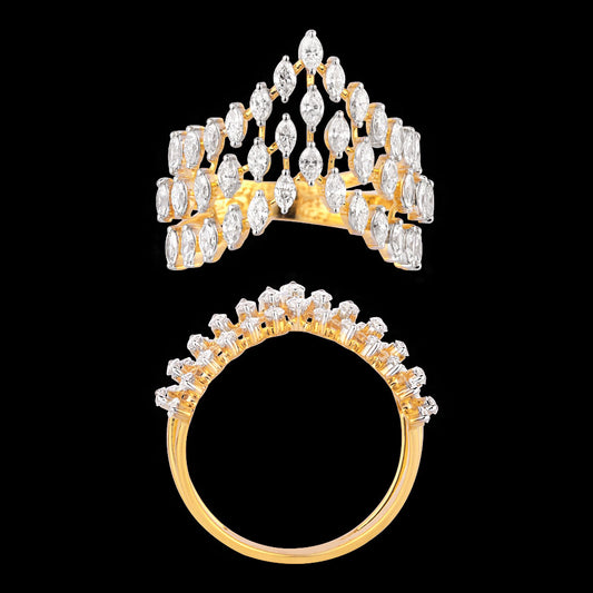 18K Yellow Gold Diamond Ring - 1.172ct VS-GH