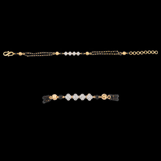 18K Yellow Gold Diamond Jewellery - 0.126ct SI-GH with Colour Stones