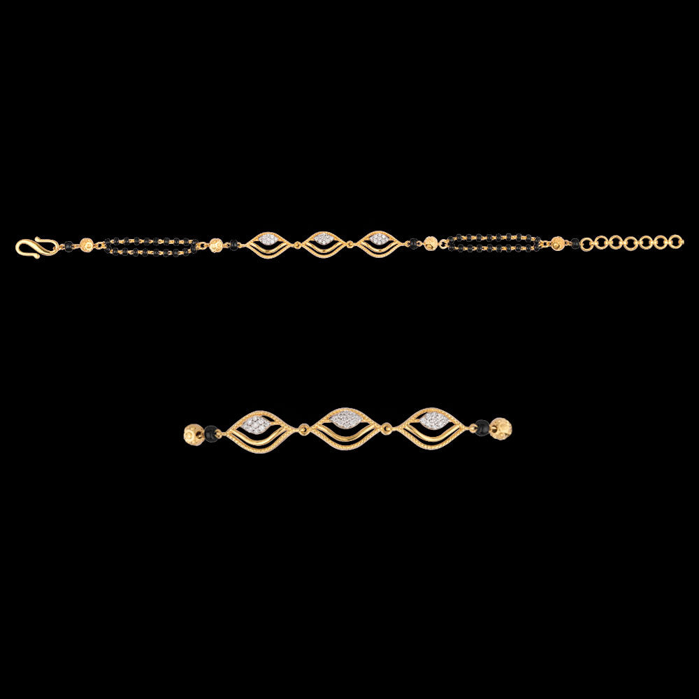 18K Yellow Gold Diamond Jewellery - 0.158ct SI-GH with Colour Stones