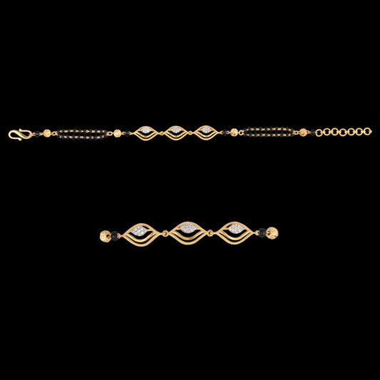 18K Yellow Gold Diamond Jewellery - 0.158ct SI-GH with Colour Stones
