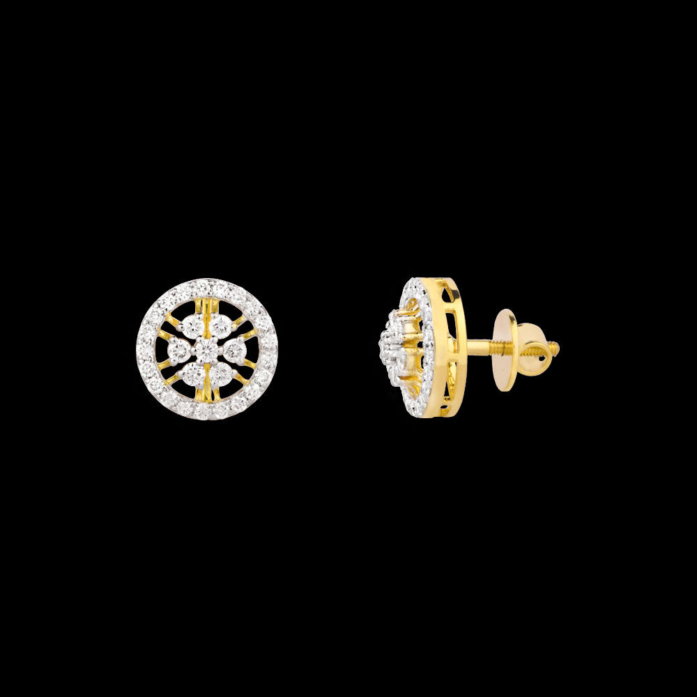 18K Yellow Gold Diamond Jewellery - 0.525ct VVS-VS-GH