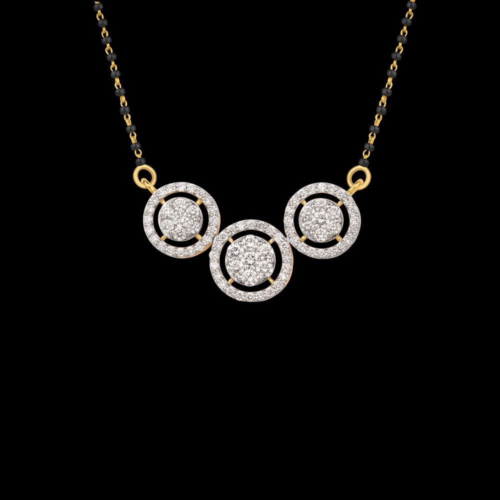 18K Yellow Gold Diamond Tanmaniya - 1.126ct VVS-VS-GH