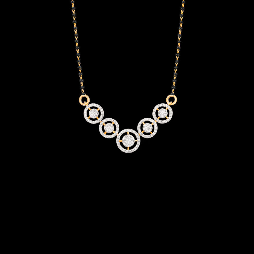 18K Yellow Gold Diamond Tanmaniya - 0.8ct VS-GH
