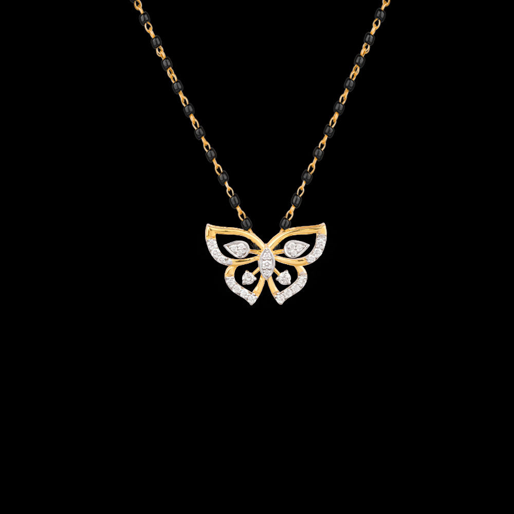 18K Yellow Gold Diamond Tanmaniya - 0.286ct SI-GH