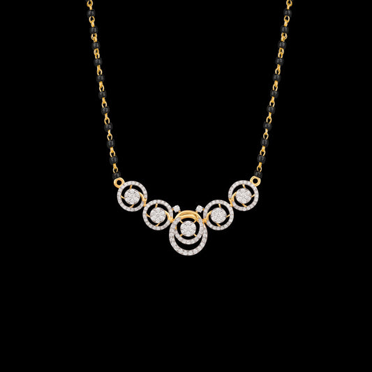 18K Yellow Gold Diamond Tanmaniya - 0.874ct VS-SI-GH