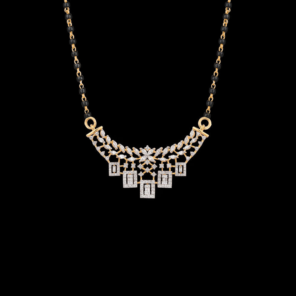 18K Yellow Gold Diamond Tanmaniya - 1.05ct VVS-GH