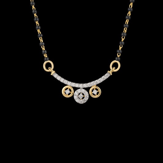 18K Yellow Gold Diamond Tanmaniya - 0.288ct VS-EF