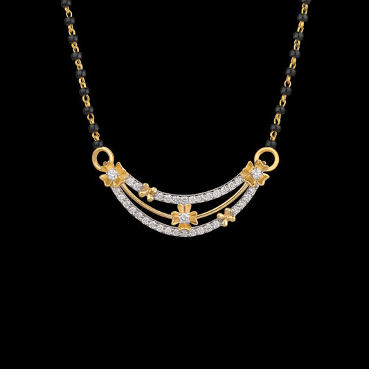 18K Yellow Gold Diamond Tanmaniya - 0.389ct VVS-VS-EF