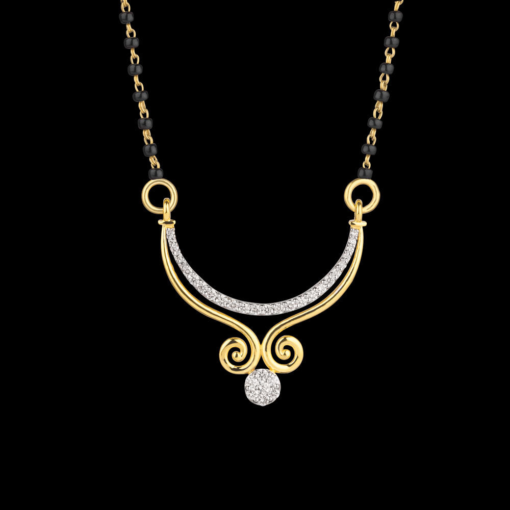 18K Yellow Gold Diamond Tanmaniya - 0.274ct VVS-VS-HI