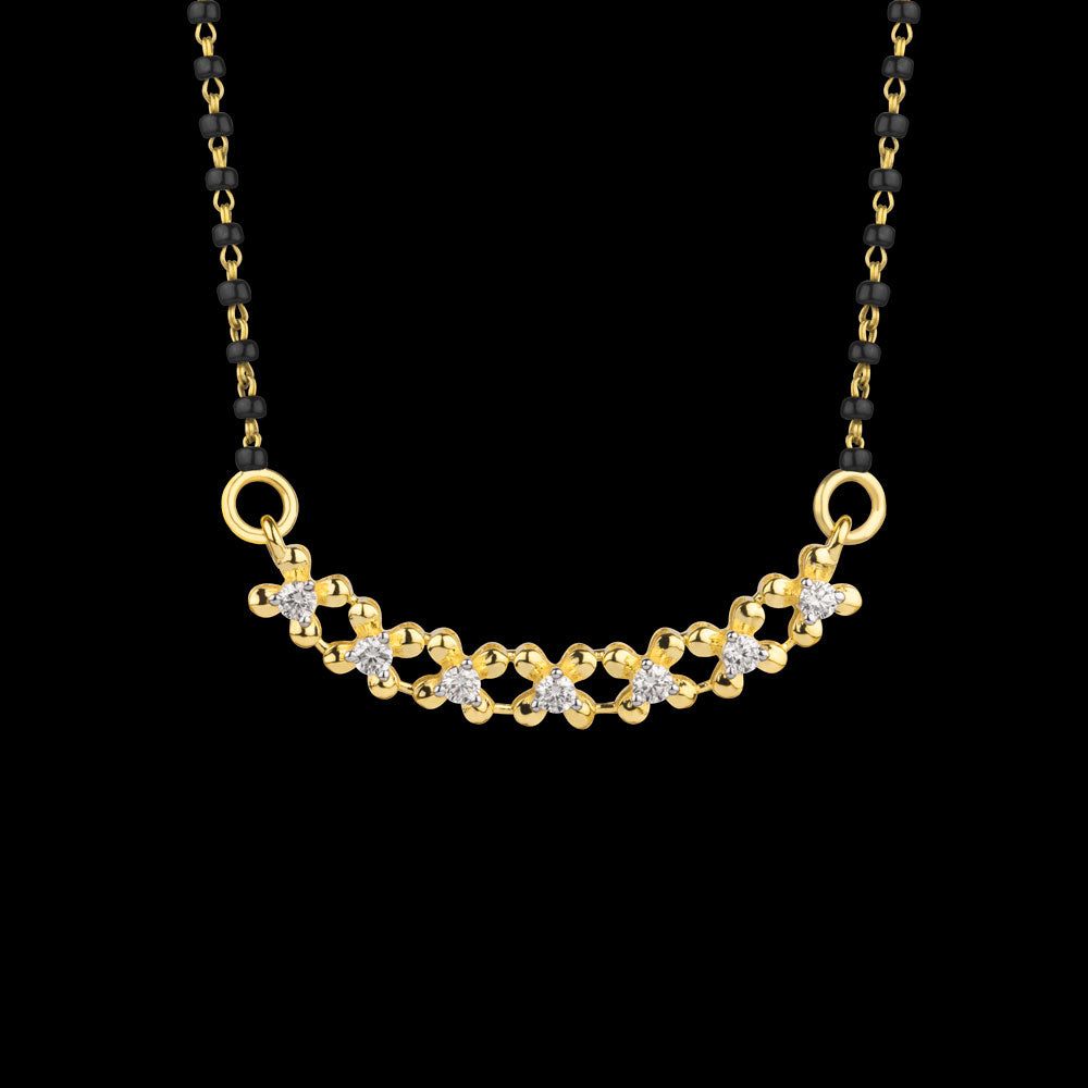 18K Yellow Gold Diamond Tanmaniya - 0.307ct VVS-VS-HI