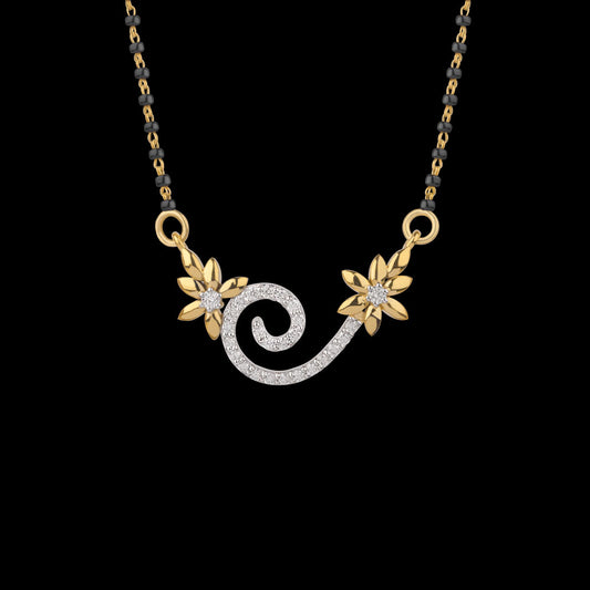 18K Yellow Gold Diamond Tanmaniya - 0.457ct VVS-VS-GH