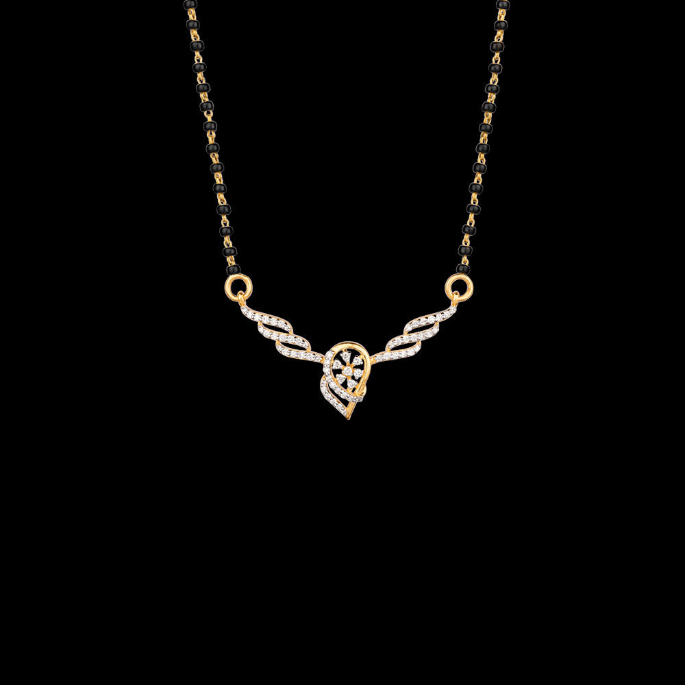 18K Yellow Gold Diamond Tanmaniya - 0.388ct VS-SI-EF