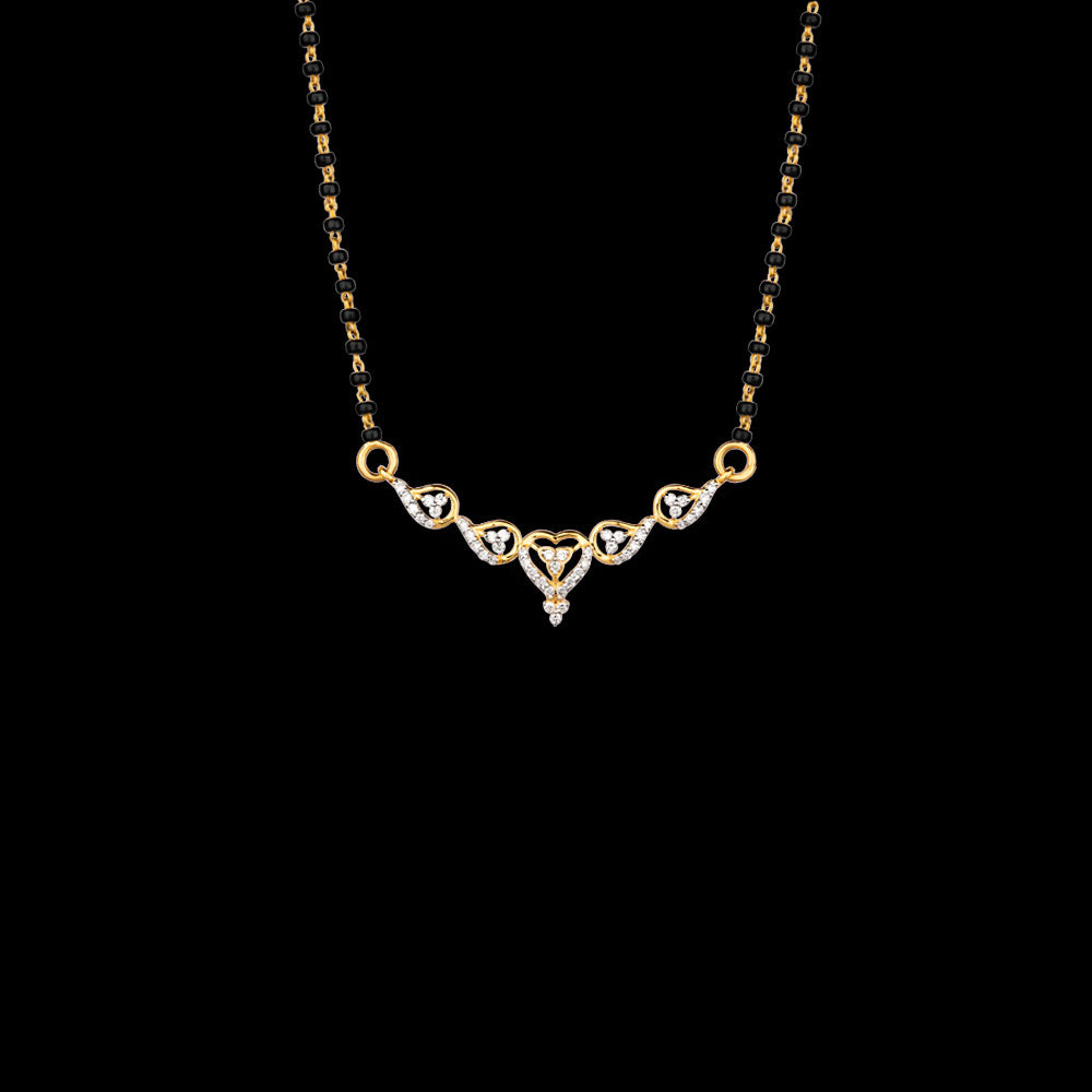 18K Yellow Gold Diamond Tanmaniya - 0.329ct VS-SI-EF