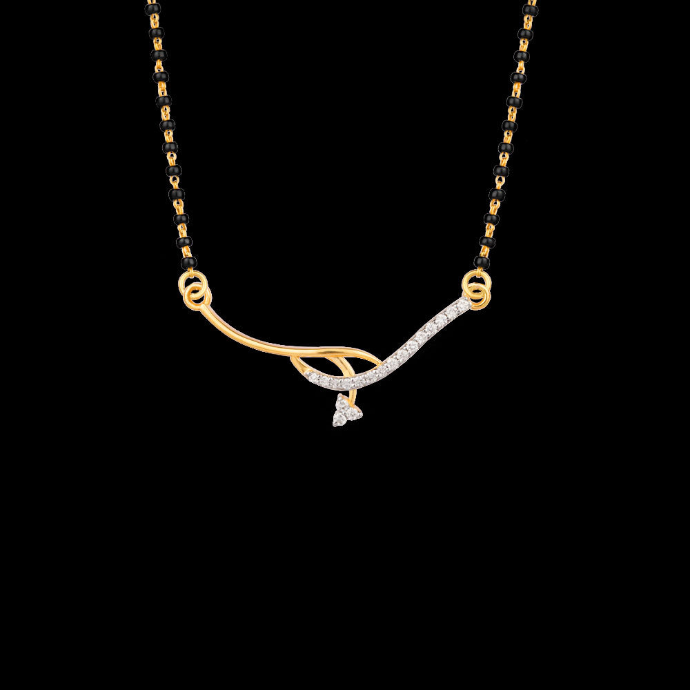 18K Yellow Gold Diamond Tanmaniya - 0.113ct VS-SI-EF