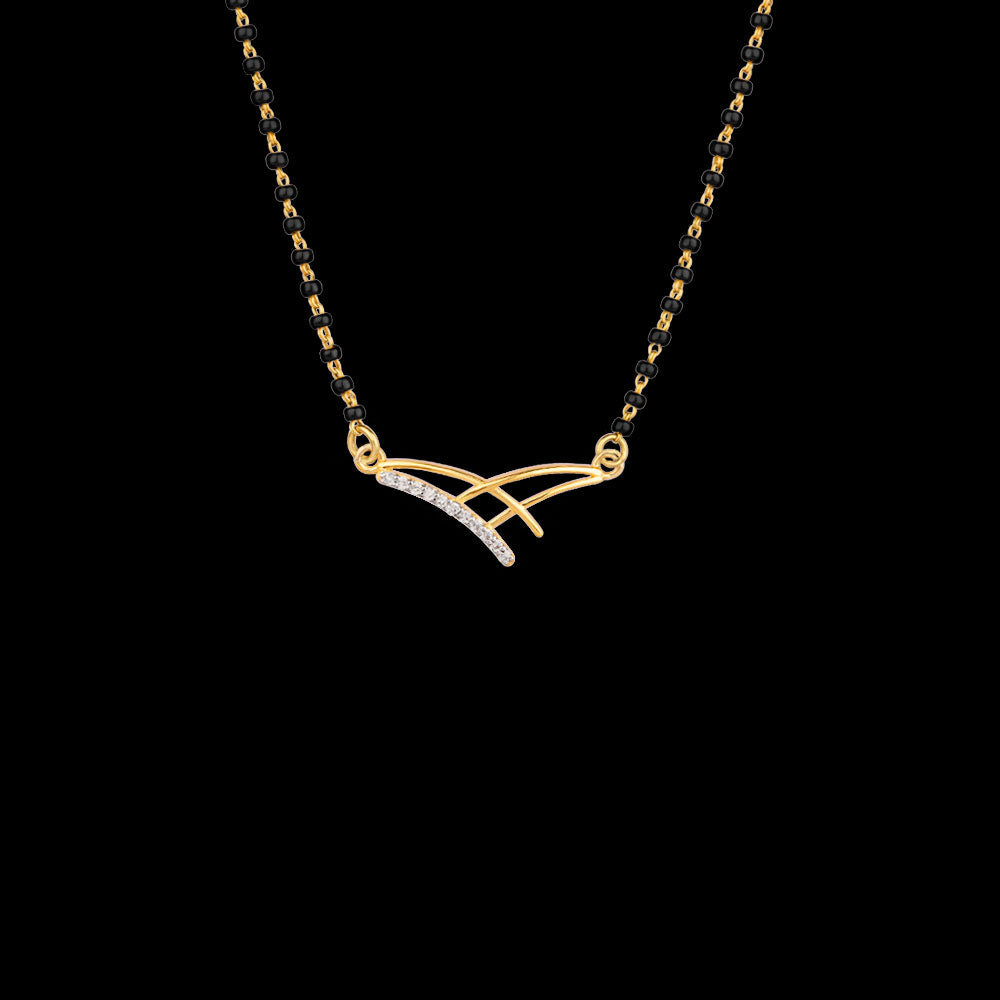 14K Yellow Gold Diamond Tanmaniya - 0.074ct VS-SI-EF