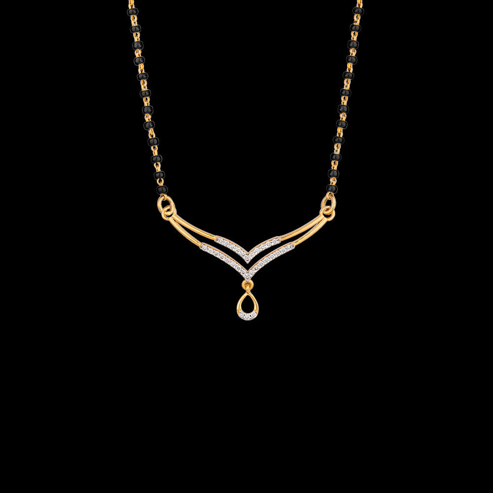 18K Yellow Gold Diamond Tanmaniya - 0.21ct VVS-VS-IJ