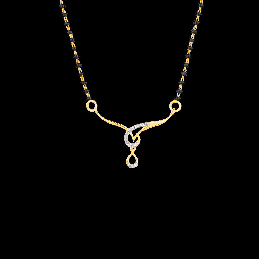 18K Yellow Gold Diamond Tanmaniya - 0.11ct VS-SI-HI