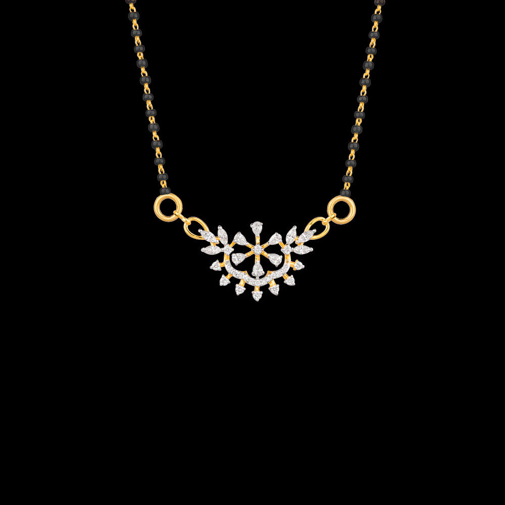 18K Yellow Gold Diamond Tanmaniya - 0.469ct VVS-EF