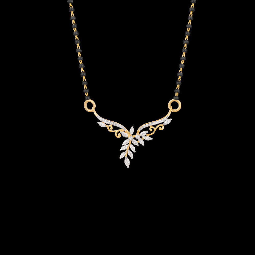 18K Yellow Gold Diamond Tanmaniya - 0.471ct VVS-EF
