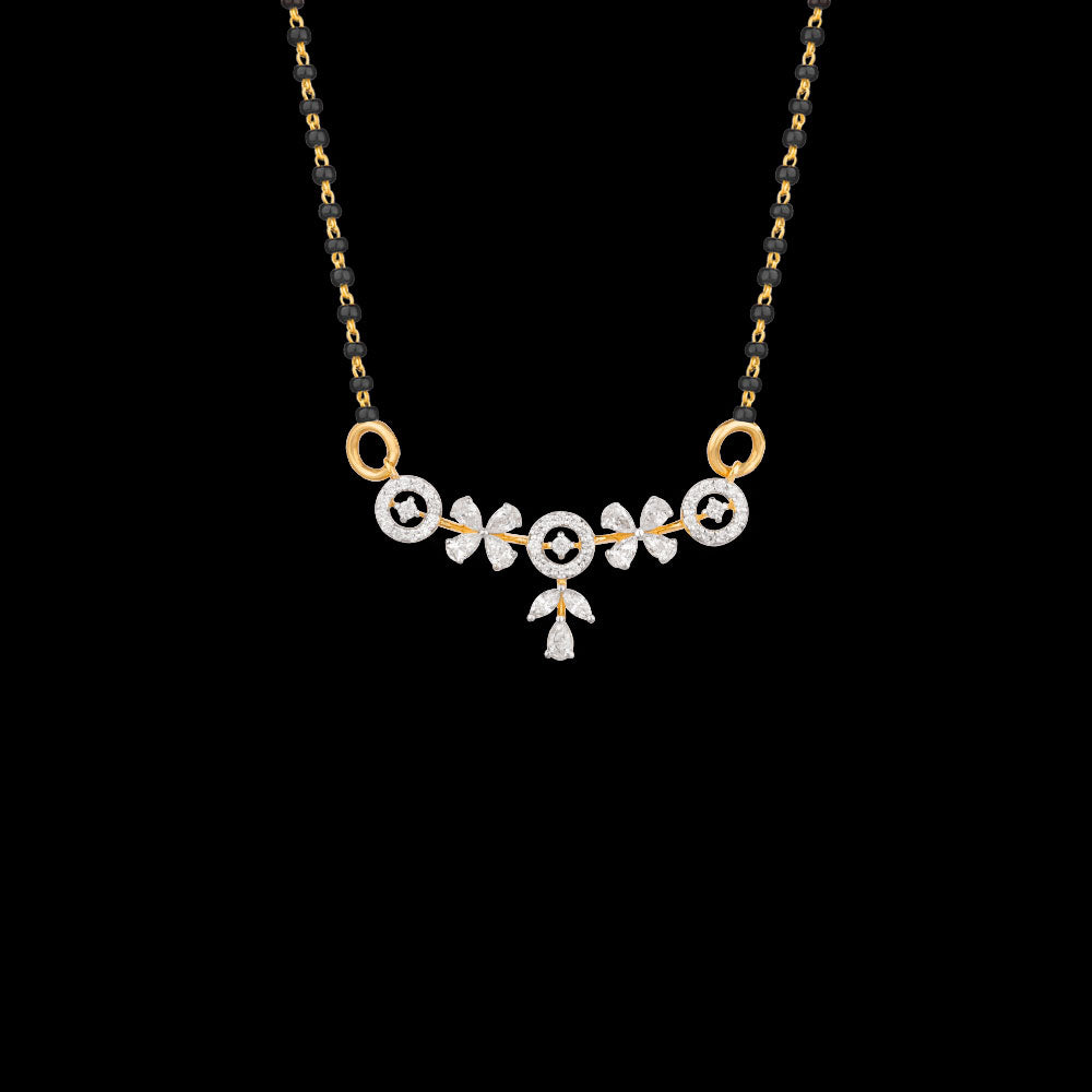 18K Yellow Gold Diamond Tanmaniya - 0.5ct VVS-EF