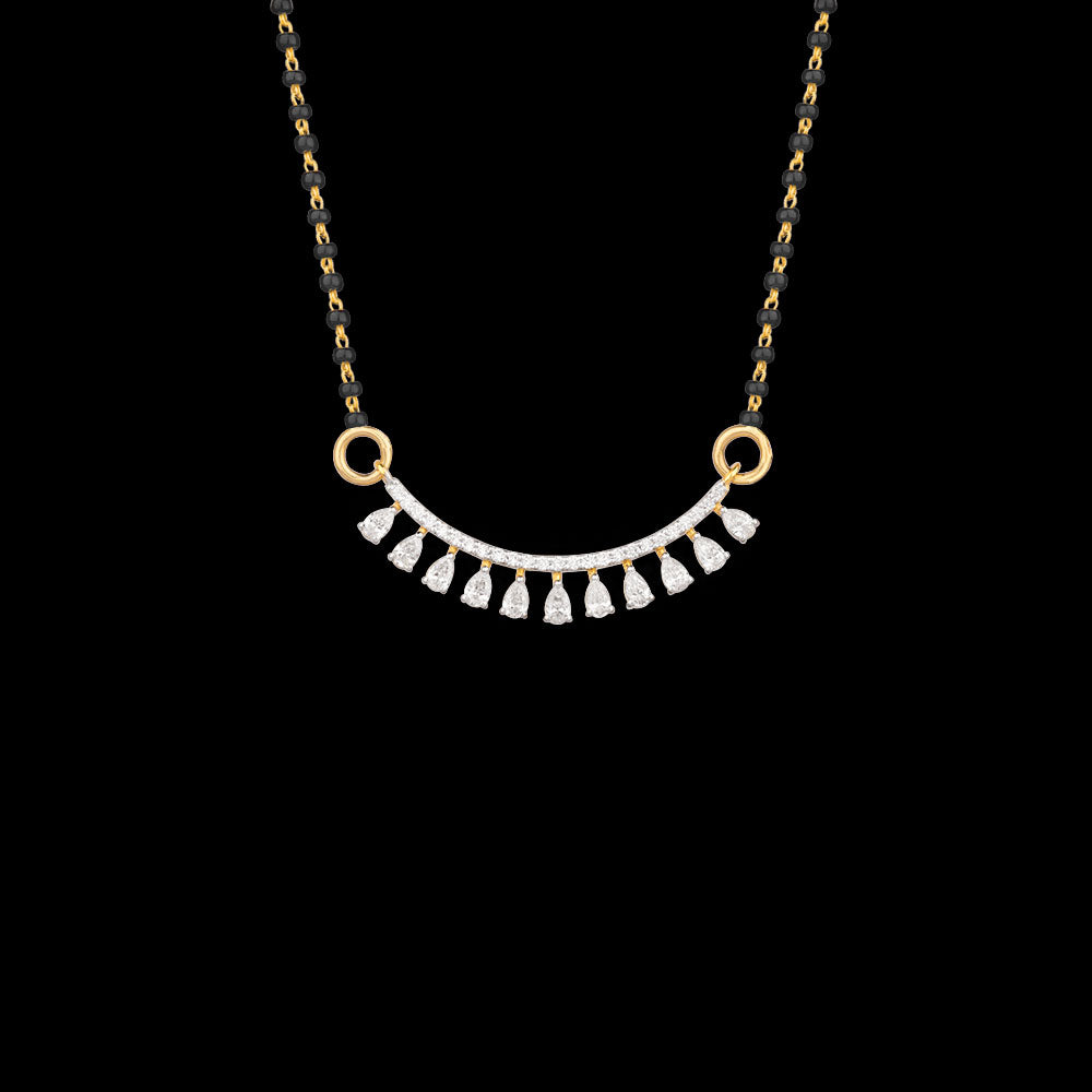18K Yellow Gold Diamond Tanmaniya - 0.61ct VVS-EF