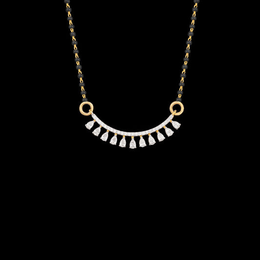 18K Yellow Gold Diamond Tanmaniya - 0.61ct VVS-EF