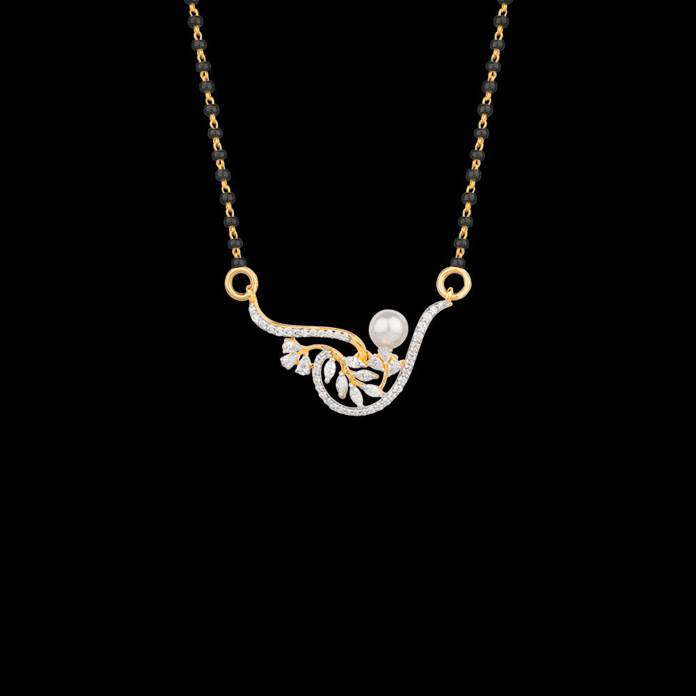 18K Yellow Gold Diamond Tanmaniya - 0.541ct VVS-EF with Colour Stones