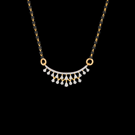18K Yellow Gold Diamond Tanmaniya - 0.589ct VVS-FG