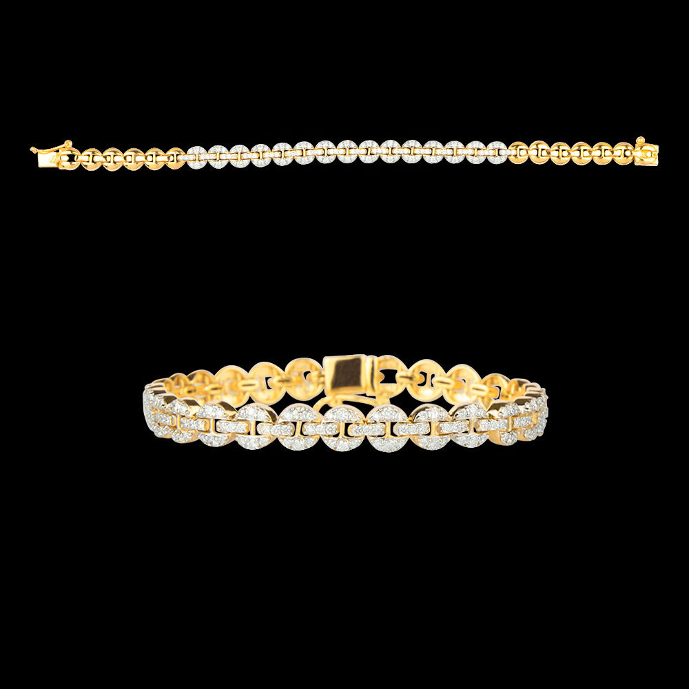 14K Rose Gold Diamond Bracelet - 1.31ct VS-GHI