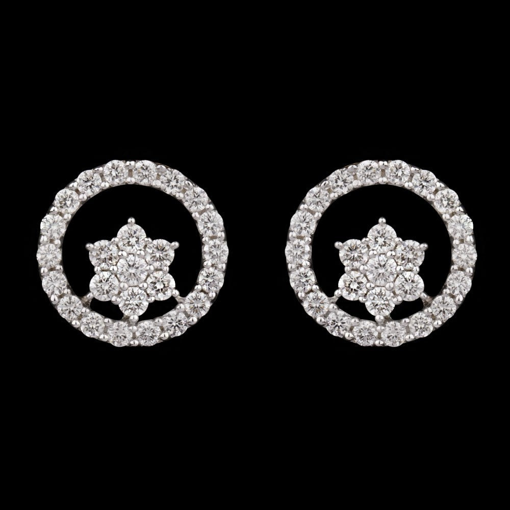 14K Yellow Gold Diamond Earrings - 0.54ct VS-GH