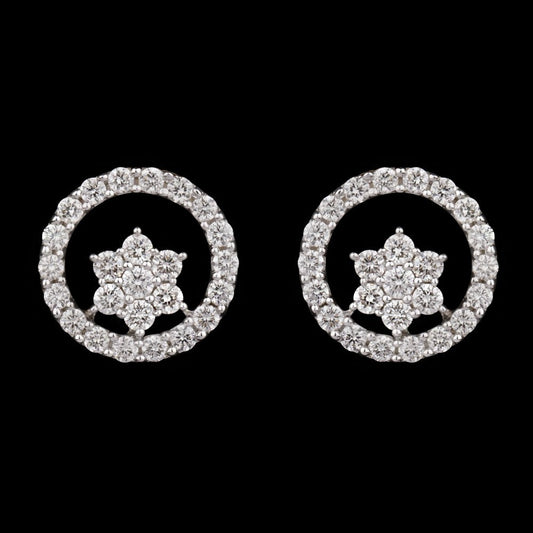 14K Yellow Gold Diamond Earrings - 0.54ct VS-GH