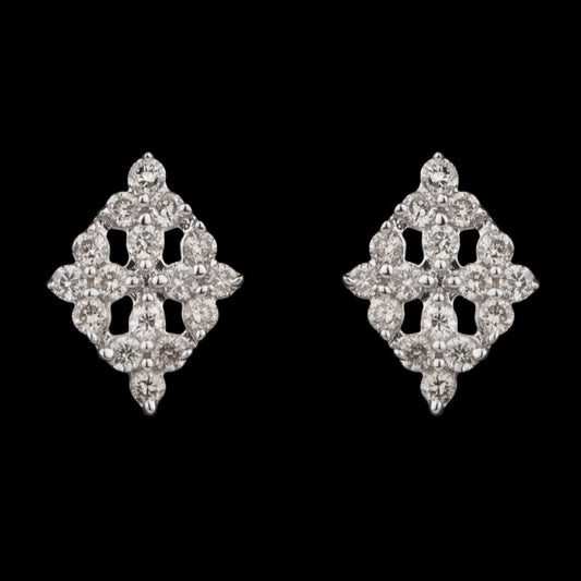 14K Yellow Gold Diamond Earrings - 0.23ct SI-IJ