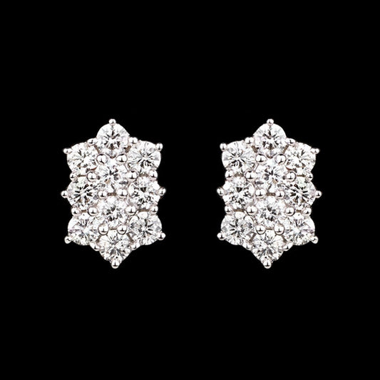 18K Yellow Gold Diamond Earrings - 0.352ct VS-GH