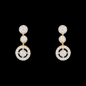 14K Rose Gold Diamond Earrings - 0.57ct VVS-VS-GH